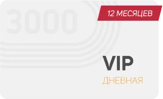 Годовая дневная карта VIP