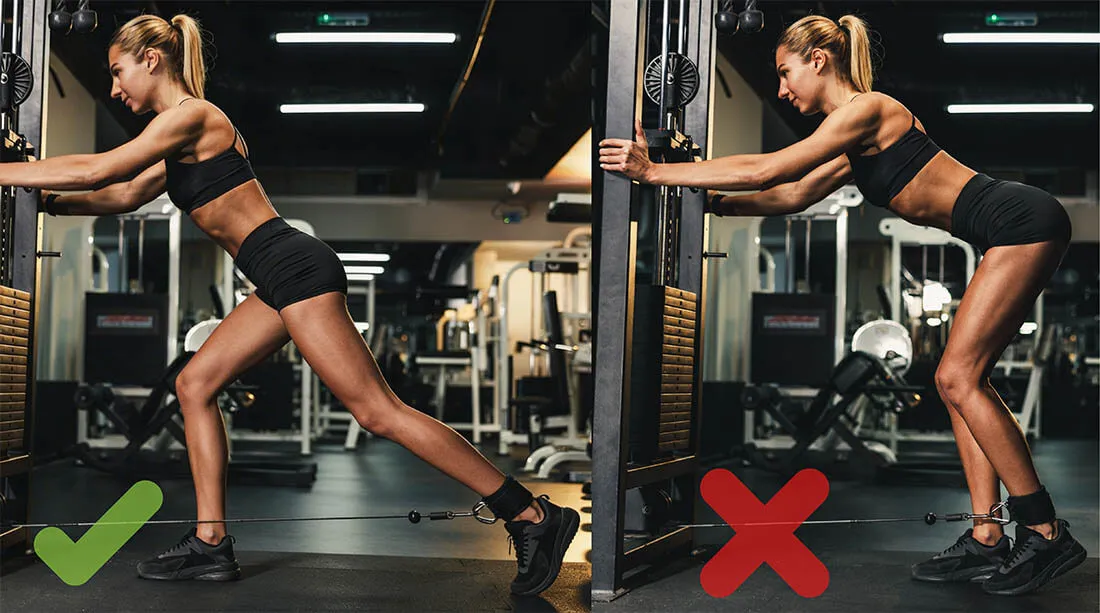 Махи в кроссовере с широкой амплитудой - ошибка