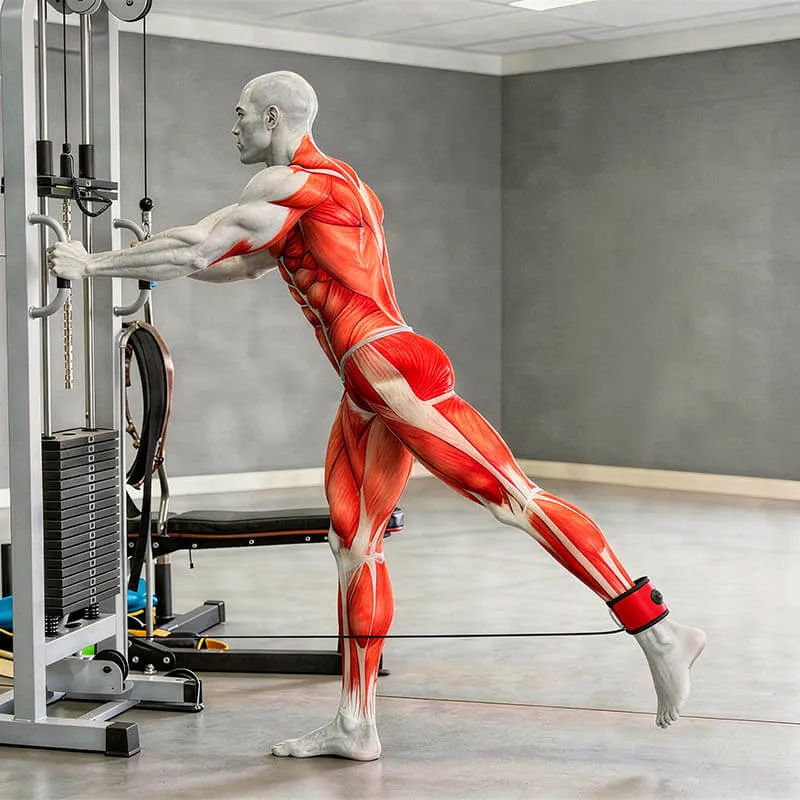 Упражнения в кроссовере на ягодицы - какие мышцы работают