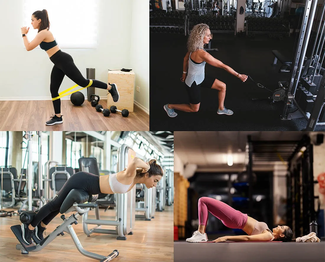 Упражнения в спортзале для ягодиц вместо кроссовера