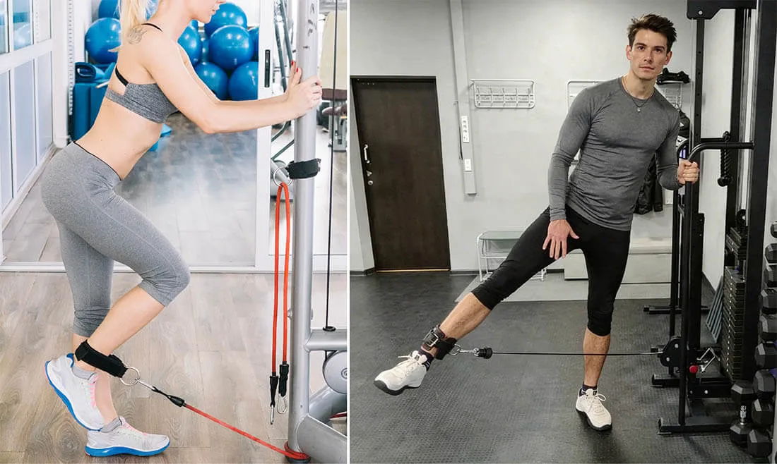 Упражнения для ягодиц в кроссовере для новичка