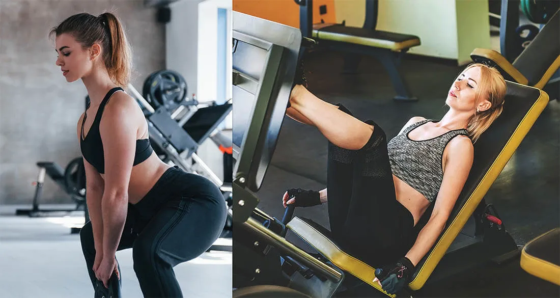 Заменят ли приседания жим ногами лежа