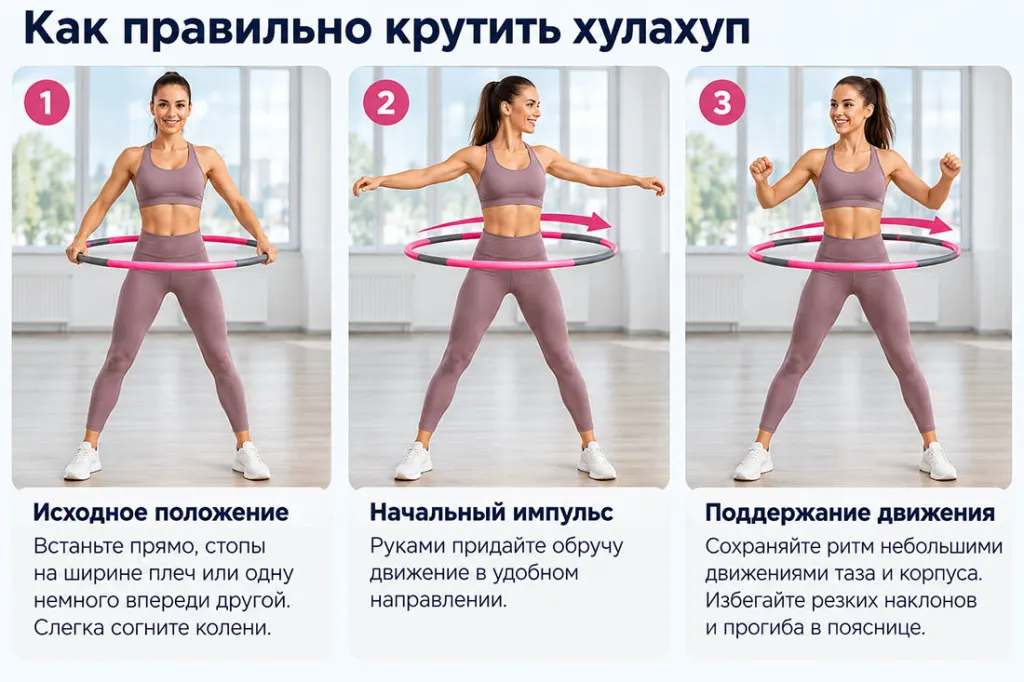 Как правильно крутить хулахуп