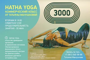 Коммерческий класс Hatha Yoga