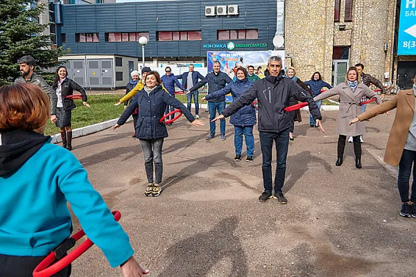 Физкультуру — в массы! сотрудникам офисов