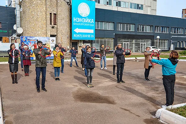 Физкультуру — в массы! сотрудникам офисов