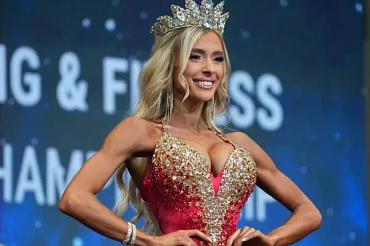 Три победителя Чемпионата мира по бодибилдингу