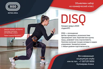 Набор на коммерческий класс DISQ