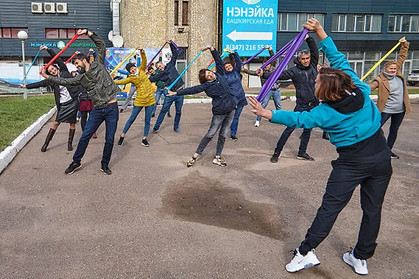 Физкультуру — в массы! сотрудникам офисов