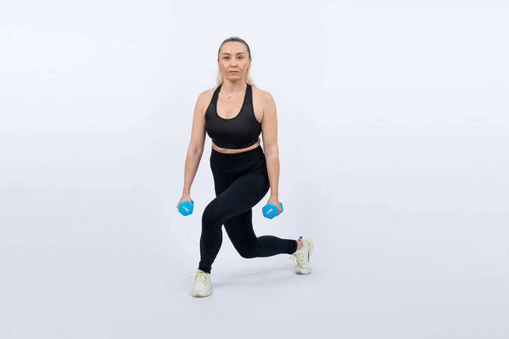 Упражнение выпады 